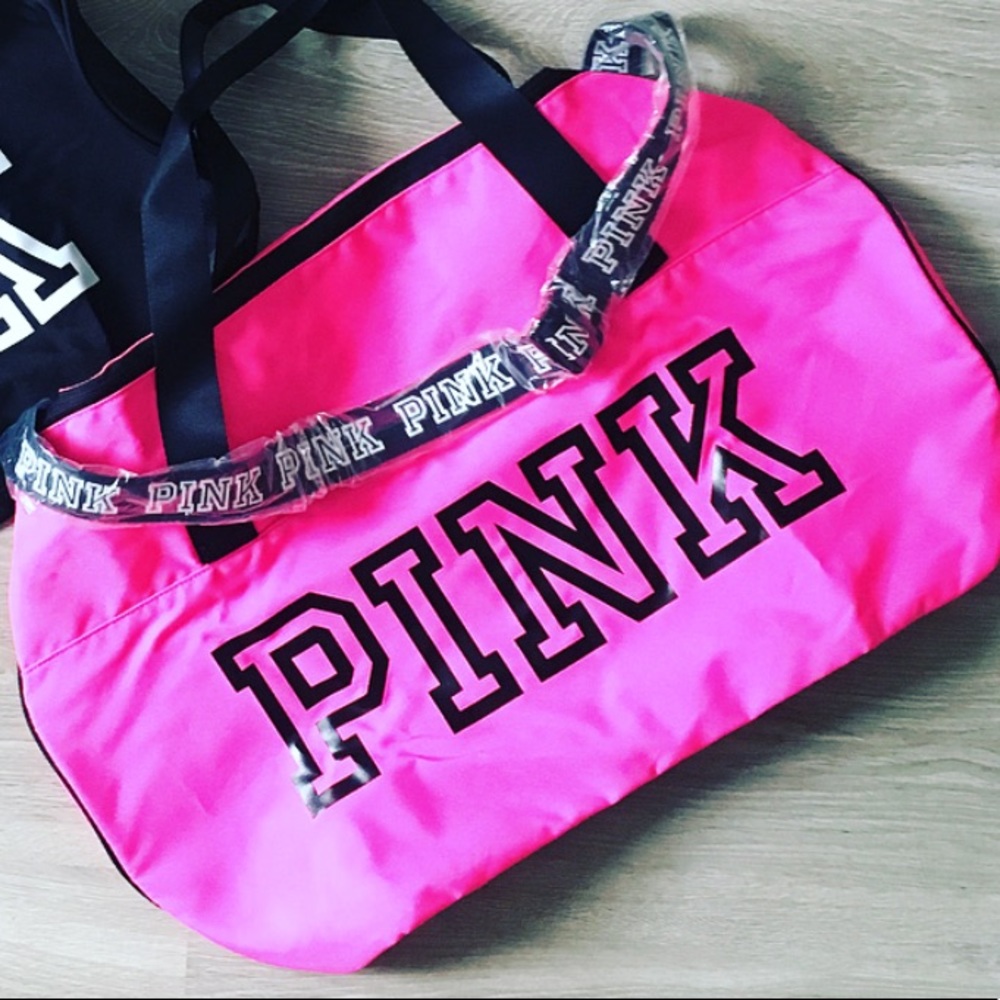Victoria’s Secret PINK | Crossbody Duffle Tote NWT - Picture 3 of 3